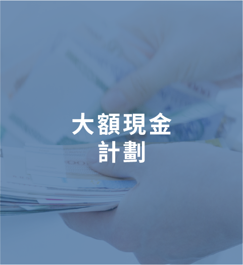 大額現金計劃